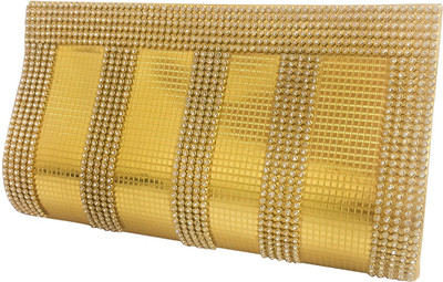 BYOE Casual Gold Clutch