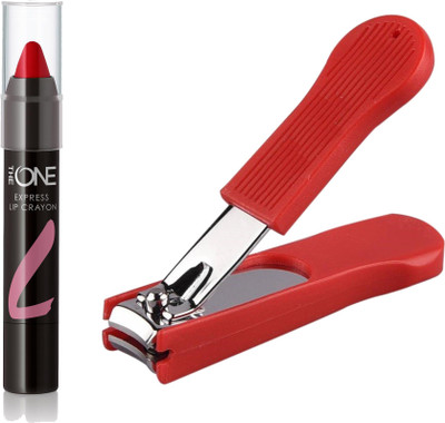 Oriflame Sweden THE ONE Express Lip Crayon 2.8g (Red Rush - 33190) With Nail Cutter(Set of 2)
Oriflame Sweden THE ONE Express Lip Crayon 2.8g (Red Rush - 33190) With Nail Cutter(Set of 2)