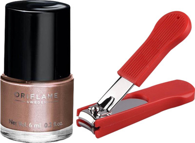 Oriflame Sweden Pure Colour Nail Polish Mini (Bronzed Brown - 30801) With Nail Cutter(Set of 2)
Oriflame Sweden Pure Colour Nail Polish Mini (Bronzed Brown - 30801) With Nail Cutter(Set of 2)