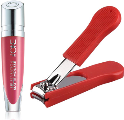Oriflame Sweden The ONE Lip Sensation Matte Mousse 5ml (Satin Rose - 31945) With Nail Cutter(Set of 2)
Oriflame Sweden The ONE Lip Sensation Matte Mousse 5ml (Satin Rose - 31945) With Nail Cutter(Set of 2)