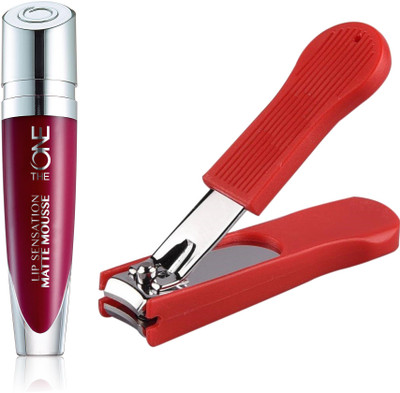 Oriflame Sweden The ONE Lip Sensation Matte Mousse 5ml (Soft Mulberry - 32256) With Nail Cutter(Set of 2)
Oriflame Sweden The ONE Lip Sensation Matte Mousse 5ml (Soft Mulberry - 32256) With Nail Cutter(Set of 2)