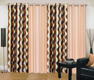 Stella Creations 214 cm (7 ft) Polyester Door Curtain (Pack Of 4)(Printed, Brown, Beige), Beige;brown
Stella Creations 214 cm (7 ft) Polyester Door Curtain (Pack Of 4)(Printed, Brown, Beige), Beige;brown