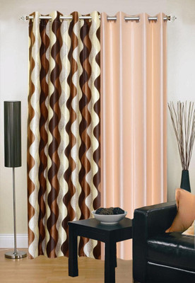 Ville Style 275 cm (9 ft) Polyester Long Door Curtain (Pack Of 2)(Abstract, Brown, Beige), Beige;brown
Ville Style 275 cm (9 ft) Polyester Long Door Curtain (Pack Of 2)(Abstract, Brown, Beige), Beige;brown