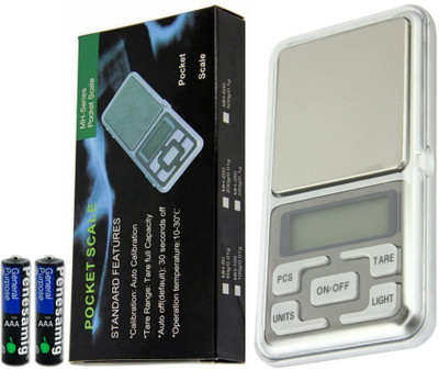 BalRama 0.1gram-500gram Digital Pocket Scale MH-500 LCD Display with Backlight Mini Portable Pocket Precision Electronic Handy Balance Weighing Scale with Counting Function for Gold Sterling Silver Gems Jewelry Laboratory Cooking Kitchen Counter Personal
BalRama 0.1gram-500gram Digital Pocket Scale MH-500 LCD Display with Backlight Mini Portable Pocket Precision Electronic Handy Balance Weighing Scale with Counting Function for Gold Sterling Silver Gems Jewelry Laboratory Cooking Kitchen Counter Personal