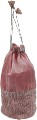 Shreeji Decoration Designer Net Handmade Silk Potli Batwa Pouch Bag Gift For Women Potli(Pink)
Shreeji Decoration Designer Net Handmade Silk Potli Batwa Pouch Bag Gift For Women Potli(Pink)
