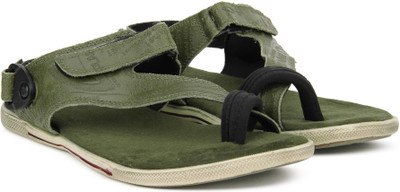 Woodland Men OLIVE GREEN Sandals
