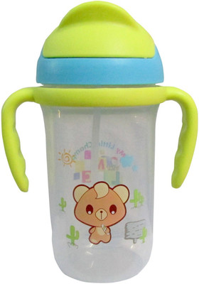 My Little Champ Soft Straw Sipper Cup Water Bottle With Handles 350ML(Green, Blue)
My Little Champ Soft Straw Sipper Cup Water Bottle With Handles 350ML(Green, Blue)