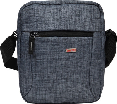 Murano Boys & Girls Casual Grey Polyester Sling Bag