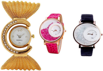 PEPPER STYLE Gold Butterfly And Pink Mxre & Black Mxre Wrist Analouge Girls & Womens STYLE 049 Watch - For Girls
PEPPER STYLE Gold Butterfly And Pink Mxre & Black Mxre Wrist Analouge Girls & Womens STYLE 049 Watch - For Girls