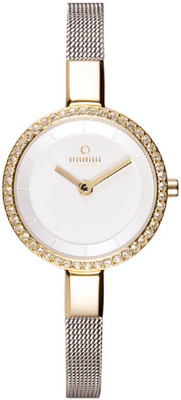 OBAKU V129LEGIMC SIV GLIMT GOLD-BI Watch - For Women