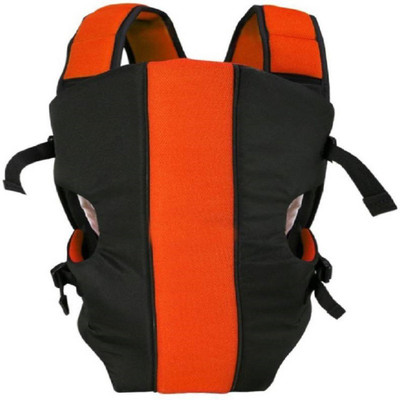 babique EXCLUSIVE Baby Cuddler(Orange, Front Carry facing in)