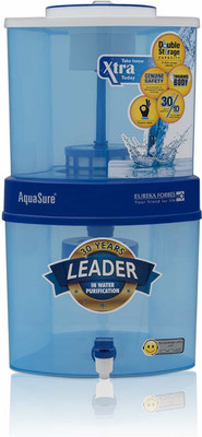 Eureka Forbes Aquasure Xtra Tuff 15 L Gravity Based Water Purifier(White, Blue), Blue;white
Eureka Forbes Aquasure Xtra Tuff 15 L Gravity Based Water Purifier(White, Blue), Blue;white