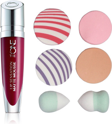 Oriflame Sweden The ONE Lip Sensation Matte Mousse 5ml (Soft Mulberry - 32256) With Puff Sponge(Set of 7)
Oriflame Sweden The ONE Lip Sensation Matte Mousse 5ml (Soft Mulberry - 32256) With Puff Sponge(Set of 7)