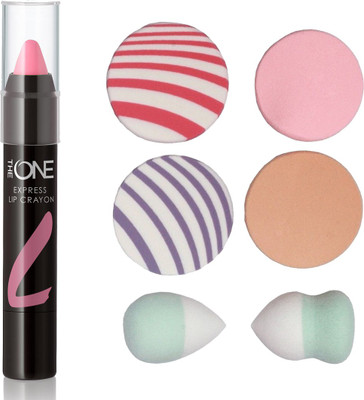 Oriflame Sweden Express Lip Crayon 2.8g (Bubble Gum Pink - 33186) With Puff Sponge(Set of 7)
Oriflame Sweden Express Lip Crayon 2.8g (Bubble Gum Pink - 33186) With Puff Sponge(Set of 7)