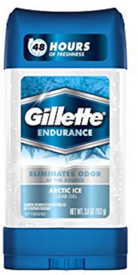 Gillette High ENDURANCE Arctic Ice Clear Gel Anti-Perspirant Deodorant Stick - For Men(107 g)
Gillette High ENDURANCE Arctic Ice Clear Gel Anti-Perspirant Deodorant Stick - For Men(107 g)