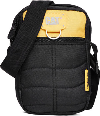 CAT Messenger Bag(Black, Yellow)
