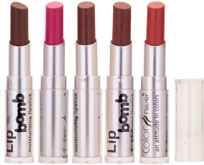 Color Fever Creamy Matte Lipstick(Coffee-Purple-Chocolate-Chocolate-Peach, 16 g)
Color Fever Creamy Matte Lipstick(Coffee-Purple-Chocolate-Chocolate-Peach, 16 g)