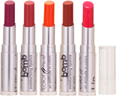 Color Fever Creamy Matte Lipstick(Purple-Brick Orange-Orange-Brick Red-Pink, 16 g)
Color Fever Creamy Matte Lipstick(Purple-Brick Orange-Orange-Brick Red-Pink, 16 g)