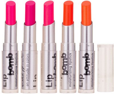 Color Fever Creamy Matte Lipstick(Neon Pink-Neon-Neon Pink-Neon-Neon Orange, 16 g)
Color Fever Creamy Matte Lipstick(Neon Pink-Neon-Neon Pink-Neon-Neon Orange, 16 g)