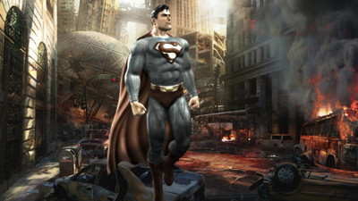 Akhuratha Wall Poster Superman Paper Print(12 inch X 18 inch, Rolled)