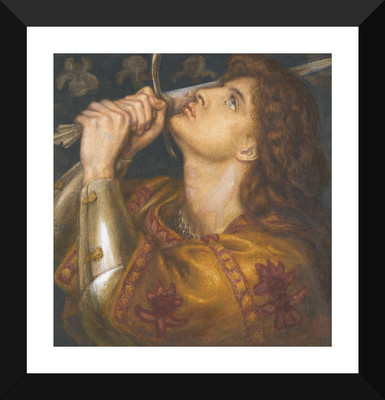 Joan of Arc by Gabriel Rossetti - "Top 10 Gabriel Rossetti Paintings" Collection -Romanticism, Modern Art - Premium Quality Framed Poster (12 x 17 inches) For Home And Office Décor Paper Print(17 inch X 12 inch)
Joan of Arc by Gabriel Rossetti - "Top 10 Gabriel Rossetti Paintings" Collection -Romanticism, Modern Art - Premium Quality Framed Poster (12 x 17 inches) For Home And Office Décor Paper Print(17 inch X 12 inch)