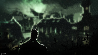 Akhuratha Wall Poster Batman Paper Print(12 inch X 18 inch, Rolled)