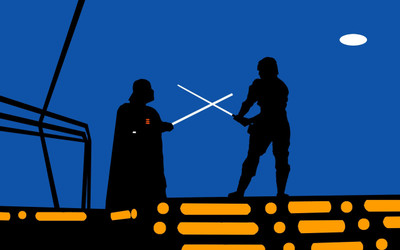 Akhuratha Wall Poster Star-Wars-minimalism-Darth-Vader-Luke-Skywalker-fighting-lightsaber Paper Print(12 inch X 18 inch, Rolled)
Akhuratha Wall Poster Star-Wars-minimalism-Darth-Vader-Luke-Skywalker-fighting-lightsaber Paper Print(12 inch X 18 inch, Rolled)