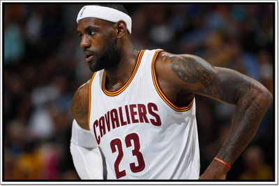 Aabhaas Lebron James Wall Poster Fine Art Print(12 inch X 18 inch, Rolled)
