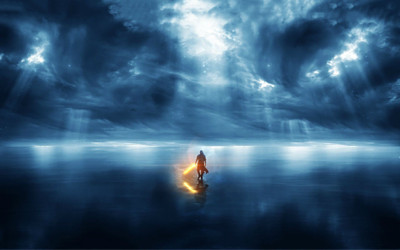 Aabhaas Wall Poster -Star-Wars-lightsaber-sea-crepuscular-rays-storm Paper Print(12 inch X 18 inch, Rolled)
Aabhaas Wall Poster -Star-Wars-lightsaber-sea-crepuscular-rays-storm Paper Print(12 inch X 18 inch, Rolled)
