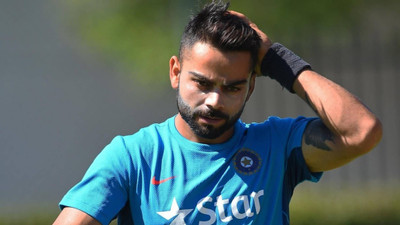 Aabhaas Virat Kohli Wall Poster Fine Art Print(12 inch X 18 inch, Rolled)