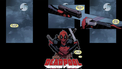 Aabhaas Wall Poster Deadpool-comics Paper Print(12 inch X 18 inch, Rolled)