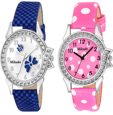 Mikado 83267382 Fashionable combo collection of 2 multicolor women watches Watch - For Women
Mikado 83267382 Fashionable combo collection of 2 multicolor women watches Watch - For Women