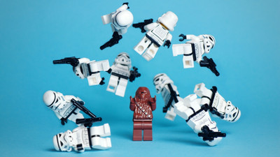 Aabhaas Wall Poster /-Star-Wars-Chewbacca-stormtrooper-LEGO Paper Print(12 inch X 18 inch, Rolled)
Aabhaas Wall Poster /-Star-Wars-Chewbacca-stormtrooper-LEGO Paper Print(12 inch X 18 inch, Rolled)
