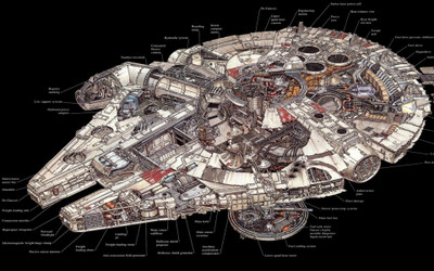 Aabhaas Wall Poster /-Millennium-Falcon-Star-Wars-spaceship-science-fiction Paper Print(12 inch X 18 inch, Rolled)
Aabhaas Wall Poster /-Millennium-Falcon-Star-Wars-spaceship-science-fiction Paper Print(12 inch X 18 inch, Rolled)