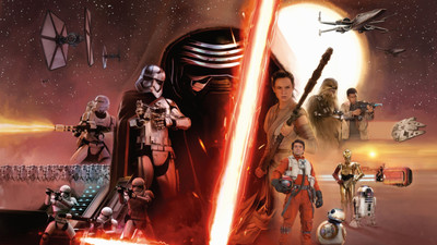 Akhuratha Wall Poster Star-Wars-Star-Wars-Episode-VII---The-Force-Awakens-Kylo-Ren-Han-Solo-BB--Chewbacca-Captain-Phasma-R-D-C-PO-Luke-Skywalker-stormtrooper-Millennium-Falcon-X-wing-TIE-Fighter-lightsaber-Jedi-Sith Paper Print(12 inch X 18 inch, Rolled)
Akhuratha Wall Poster Star-Wars-Star-Wars-Episode-VII---The-Force-Awakens-Kylo-Ren-Han-Solo-BB--Chewbacca-Captain-Phasma-R-D-C-PO-Luke-Skywalker-stormtrooper-Millennium-Falcon-X-wing-TIE-Fighter-lightsaber-Jedi-Sith Paper Print(12 inch X 18 inch, Rolled)