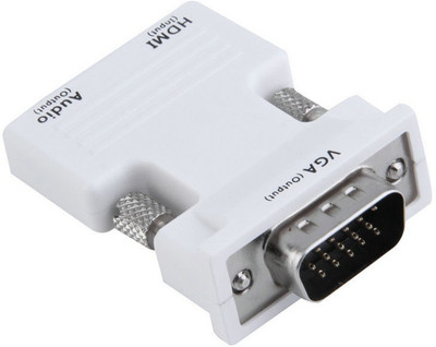 Microware HDTV Female to VGA out with Audio convert (White) HDMI Adapter(Compatible with HDTV, Blu-Ray, Set Top Box, Gaming Console, White)
Microware HDTV Female to VGA out with Audio convert (White) HDMI Adapter(Compatible with HDTV, Blu-Ray, Set Top Box, Gaming Console, White)