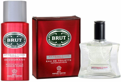Brut Attraction Totale Deodorant + Parfums Deodorant Spray - For Men(300 ml, Pack of 2)
Brut Attraction Totale Deodorant + Parfums Deodorant Spray - For Men(300 ml, Pack of 2)