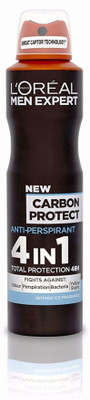 L'Oreal Paris Paris Men Expert Carbon Protect Anti-Perspirant Deodorant Spray Deodorant Spray - For Men(150 ml)
L'Oreal Paris Paris Men Expert Carbon Protect Anti-Perspirant Deodorant Spray Deodorant Spray - For Men(150 ml)