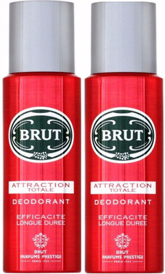 Brut Attraction Totale Efficacite Longue Duree Deodorant Deodorant Spray - For Men(200 ml, Pack of 2)
Brut Attraction Totale Efficacite Longue Duree Deodorant Deodorant Spray - For Men(200 ml, Pack of 2)