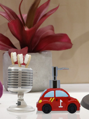 Shresmo Shresmo Fusion Polyresin Soap or Lotion Dispenser with Toothbrush Holder, 2 Piece Bathroom Accessories, Gift Set Polyresin Bathroom Set(Pack of 2)
Shresmo Shresmo Fusion Polyresin Soap or Lotion Dispenser with Toothbrush Holder, 2 Piece Bathroom Accessories, Gift Set Polyresin Bathroom Set(Pack of 2)