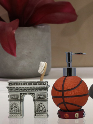Shresmo Shresmo Fusion Polyresin Soap or Lotion Dispenser with Toothbrush Holder, 2 Piece Bathroom Accessories, Gift Set Polyresin Bathroom Set(Pack of 2)
Shresmo Shresmo Fusion Polyresin Soap or Lotion Dispenser with Toothbrush Holder, 2 Piece Bathroom Accessories, Gift Set Polyresin Bathroom Set(Pack of 2)