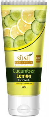 Sri Sri Ayurveda Cucumber Lemon Face Wash(60 ml)