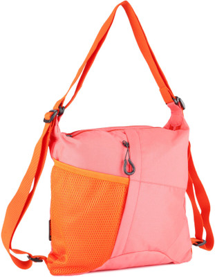 Fastrack Sling Bag(Pink, Orange), Orange;pink