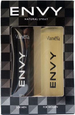 Envy Gift Box Perfume For Men and Women 60ML + 60ML Eau de Parfum - 120 ml(For Men & Women)
Envy Gift Box Perfume For Men and Women 60ML + 60ML Eau de Parfum - 120 ml(For Men & Women)