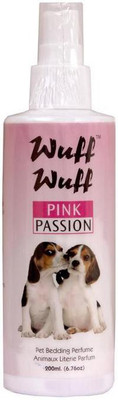 Wuff Wuff Allergy Relief, Anti-dandruff, Anti-fungal, Anti-itching, Anti-microbial, Anti-parasitic, Conditioning, Flea and Tick, Hypoallergenic, Whitening and Color Enhancing pink passion Dog Shampoo(200 ml)