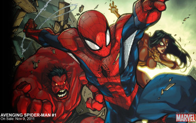 Aabhaas Wall Poster /avenging-spider-man-red-hulk-spider-woman-marvel-comics-spiderman-spiderwoman-cartoon-wallpaper Paper Print(12 inch X 18 inch, Rolled)
Aabhaas Wall Poster /avenging-spider-man-red-hulk-spider-woman-marvel-comics-spiderman-spiderwoman-cartoon-wallpaper Paper Print(12 inch X 18 inch, Rolled)