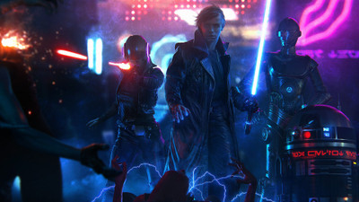Akhuratha Wall Poster -Luke-Skywalker-Star-Wars-cyberpunk-lightsaber-ultrawide Paper Print(12 inch X 18 inch, Rolled)
Akhuratha Wall Poster -Luke-Skywalker-Star-Wars-cyberpunk-lightsaber-ultrawide Paper Print(12 inch X 18 inch, Rolled)