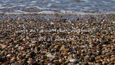 Akhuratha aquote-quotes-moment Wall Poster Paper Print(12 inch X 18 inch, Rolled)