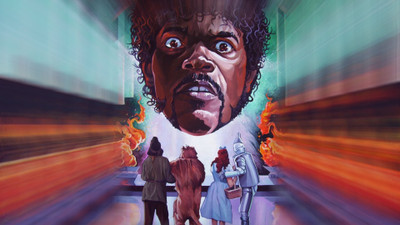 Akhuratha Wall Poster movies-The-Wizard-of-Oz-artwork-Pulp-Fiction-crossover-Samuel-L.-Jackson Paper Print(12 inch X 18 inch, Rolled)
Akhuratha Wall Poster movies-The-Wizard-of-Oz-artwork-Pulp-Fiction-crossover-Samuel-L.-Jackson Paper Print(12 inch X 18 inch, Rolled)