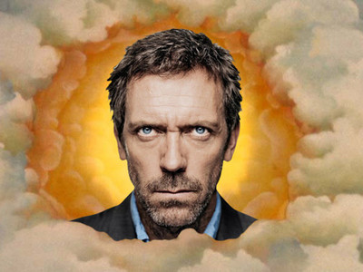 Aabhaas TV Show House Hugh Laurie HD Wall Poster Paper Print(12 inch X 18 inch, Rolled)
